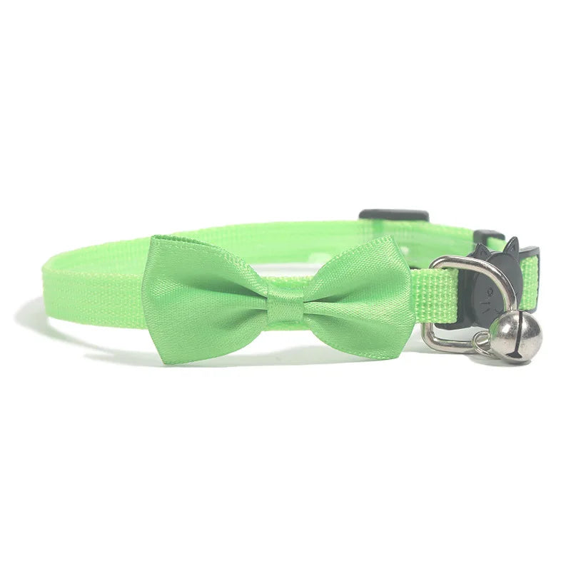 Cute Bow Bell Collars for Pets