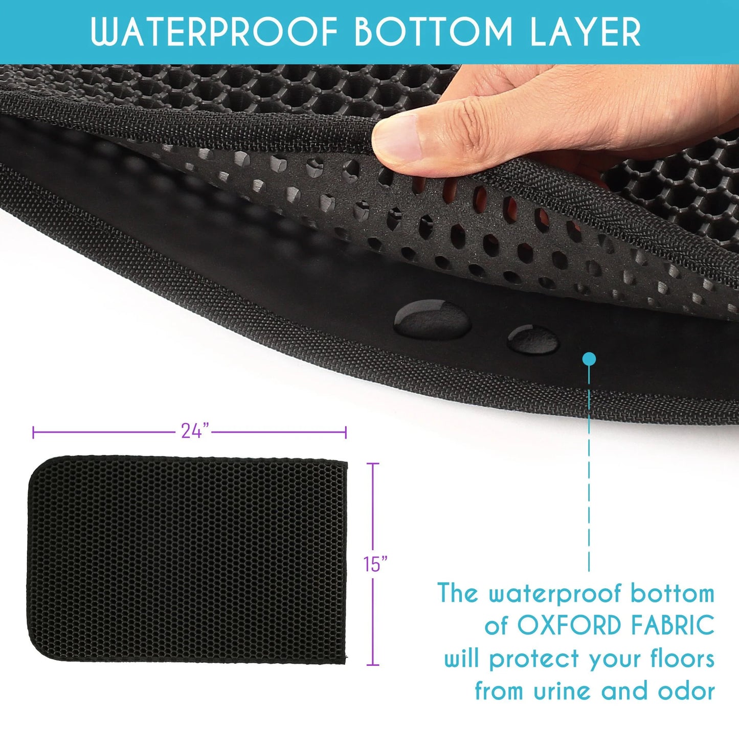 Double Layer Urine Waterproof Litter Mat