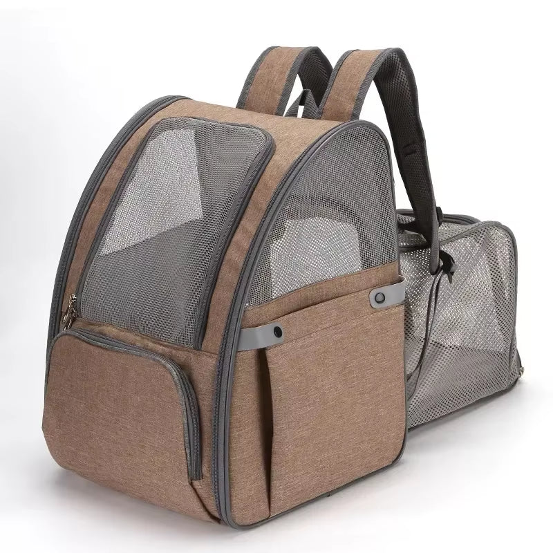 Expandable Pet Backpack