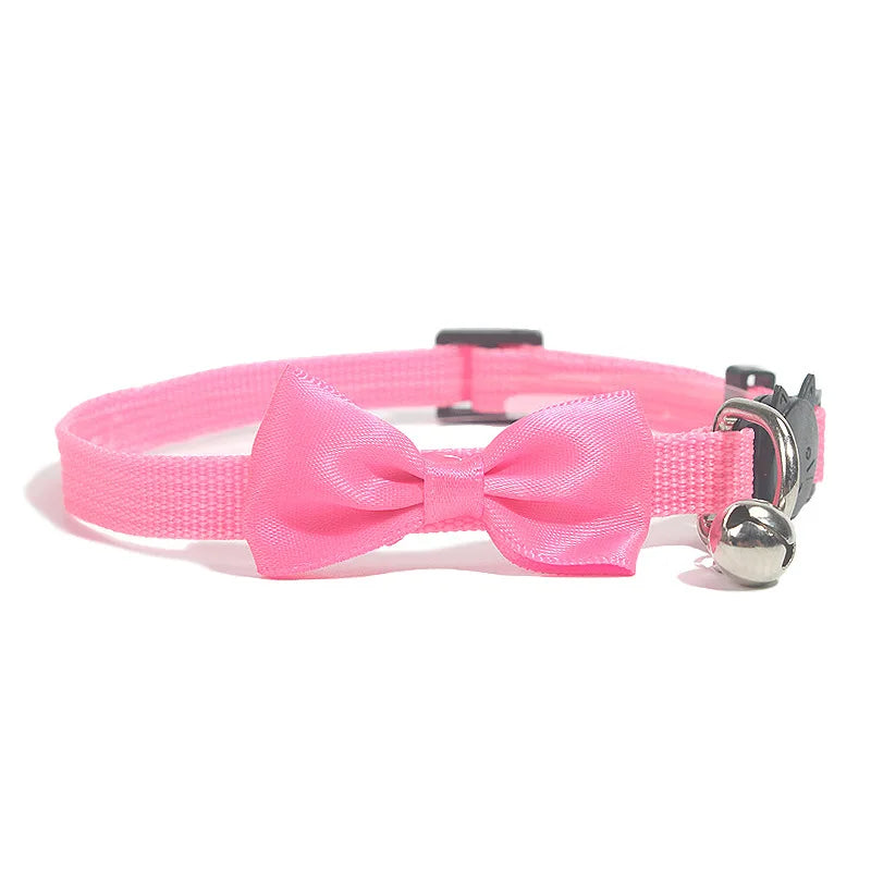 Cute Bow Bell Collars for Pets
