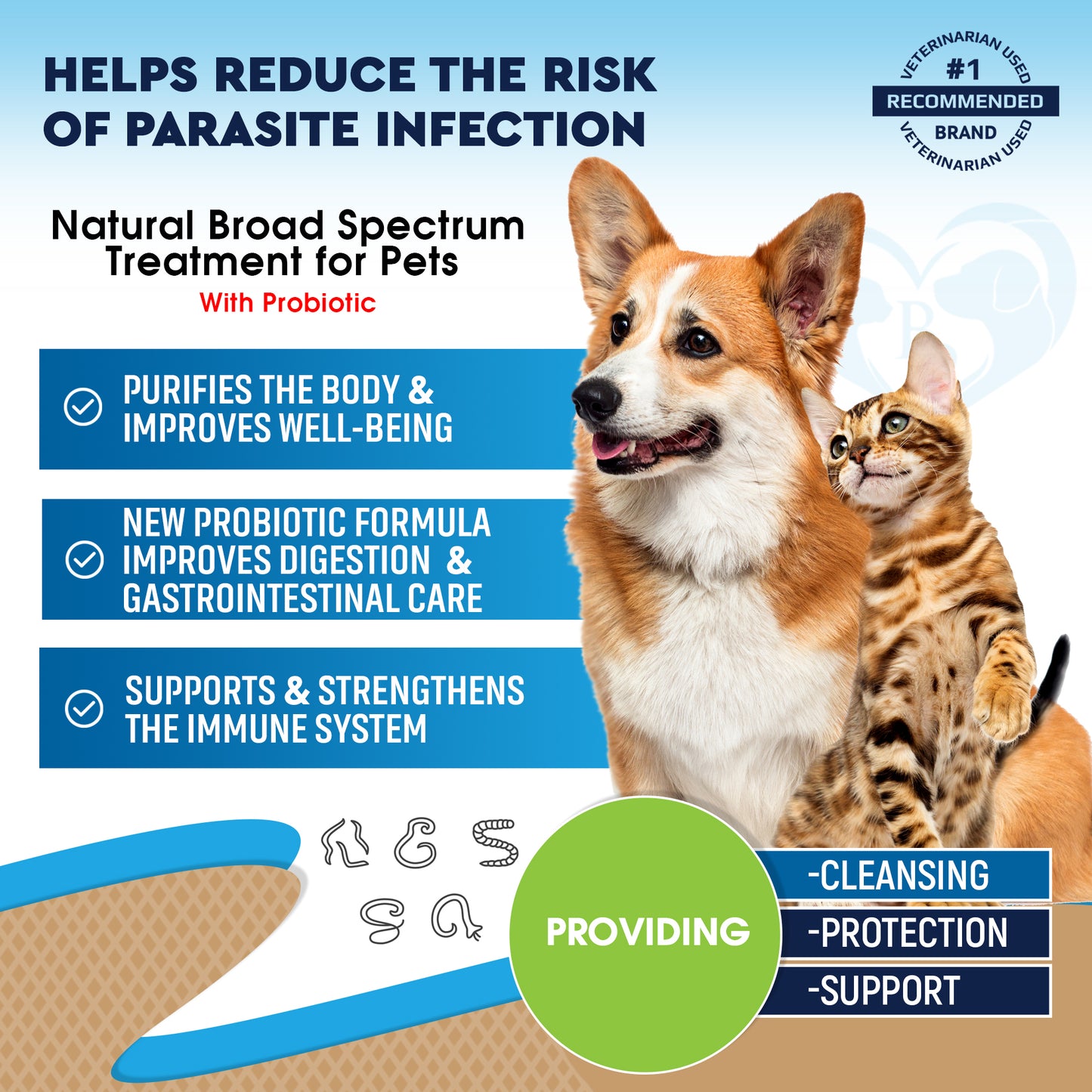 Dewormer for Dogs & Cats