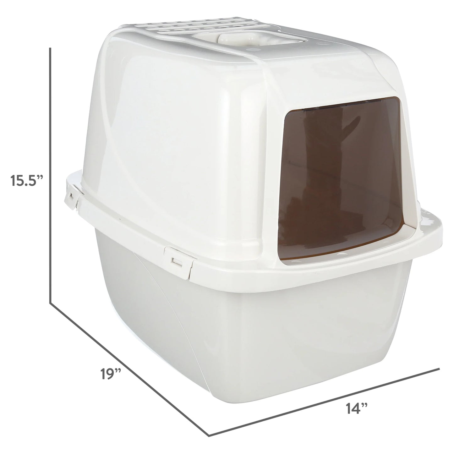 Odor Control Enclosed Cat Litter Box