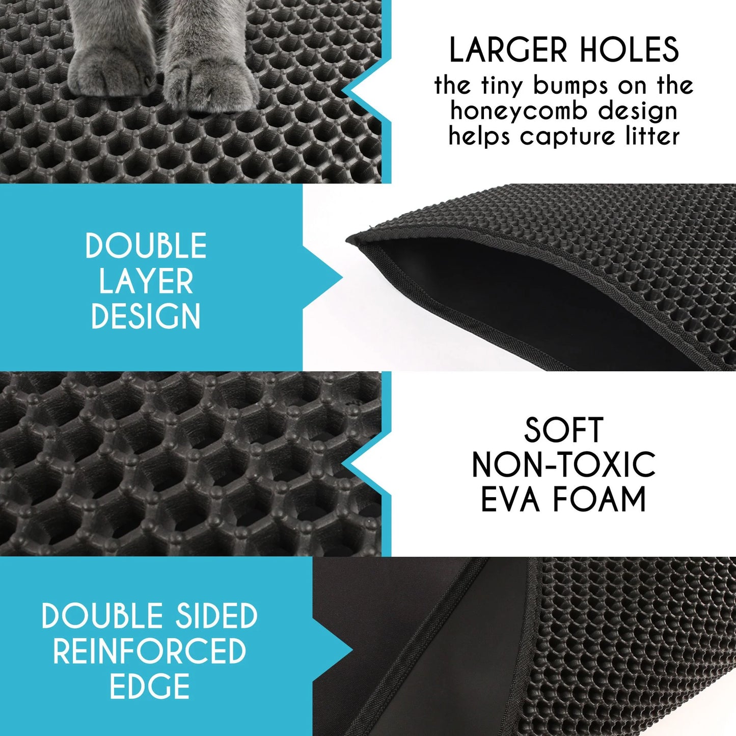 Double Layer Urine Waterproof Litter Mat