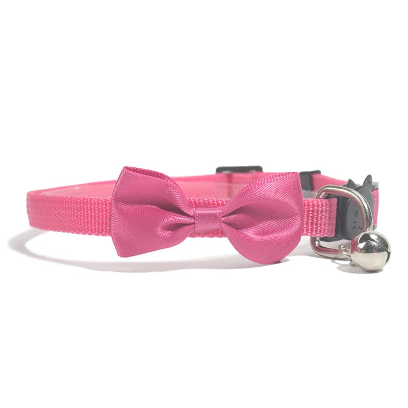Cute Bow Bell Collars for Pets