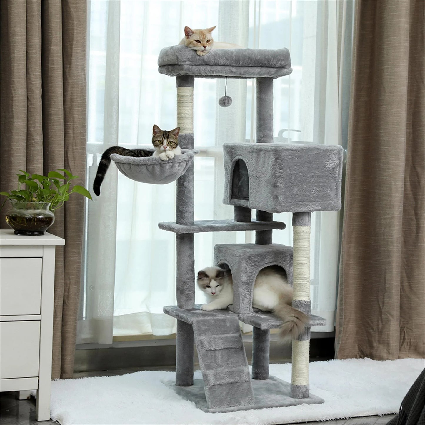 Tree Tower for Indoor Cats