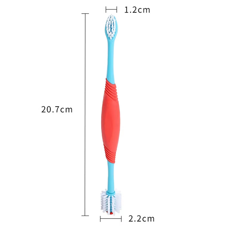  Double Head Toothbrush For Dogs