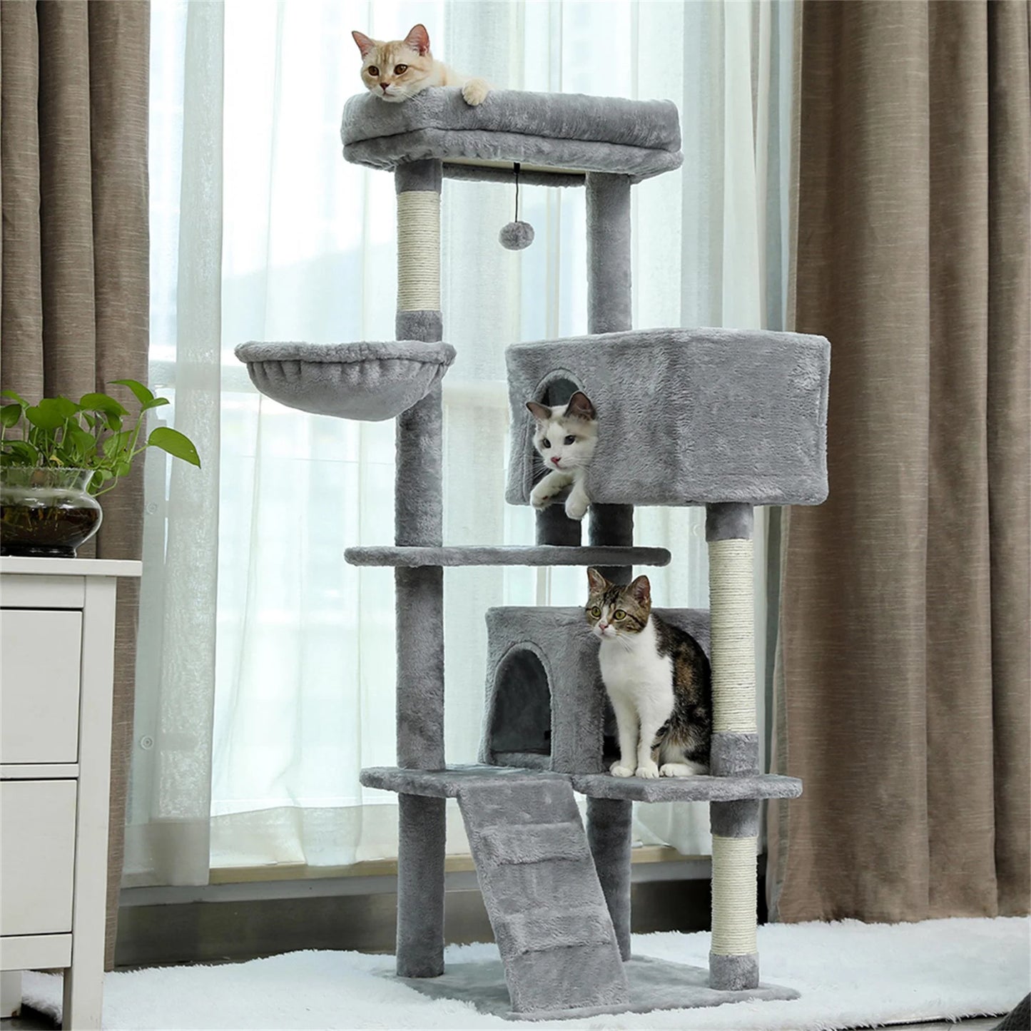 Tree Tower for Indoor Cats