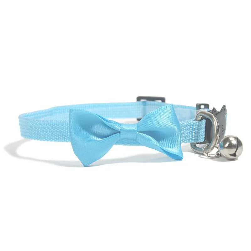 Cute Bow Bell Collars for Pets