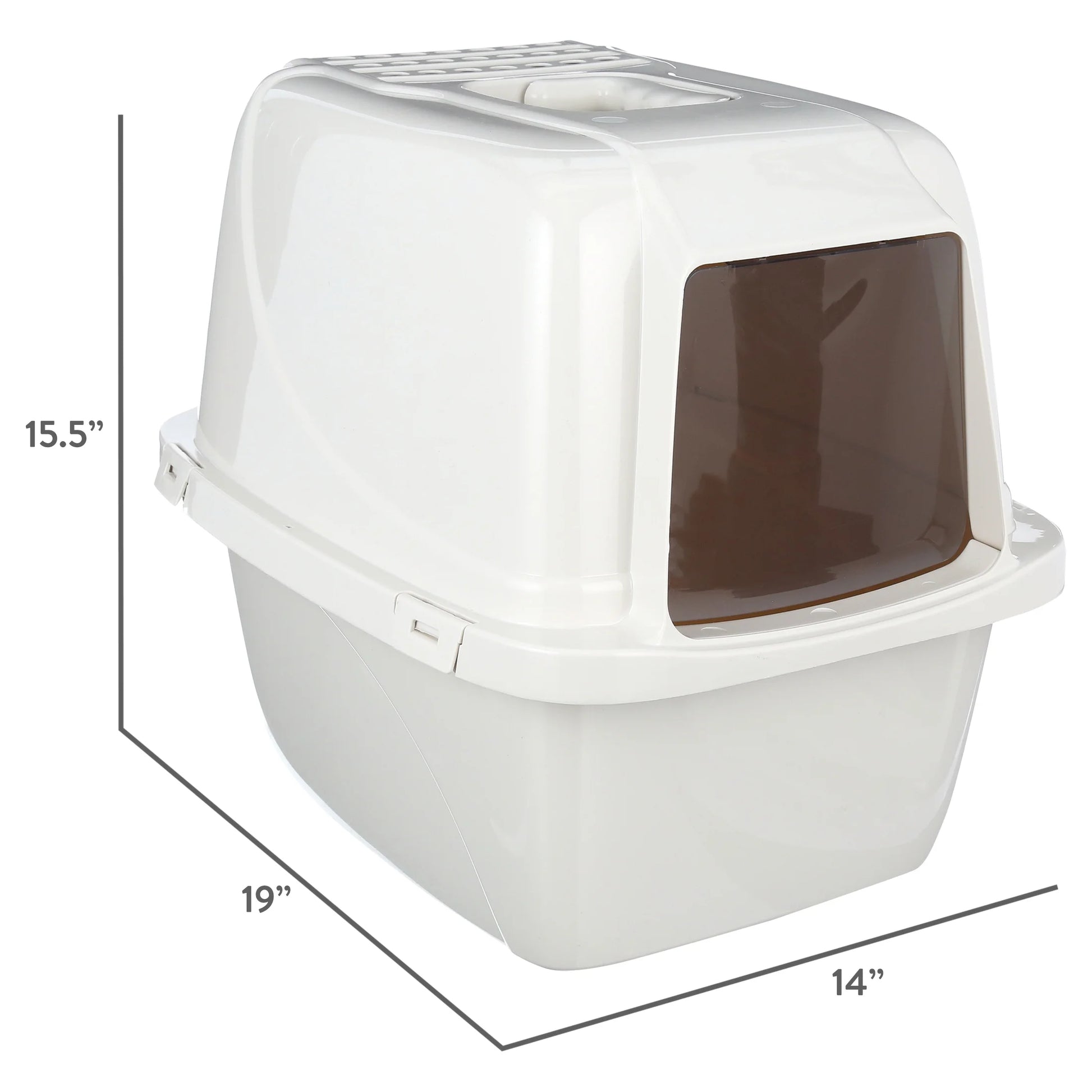 Odor Control Enclosed Cat Litter Box